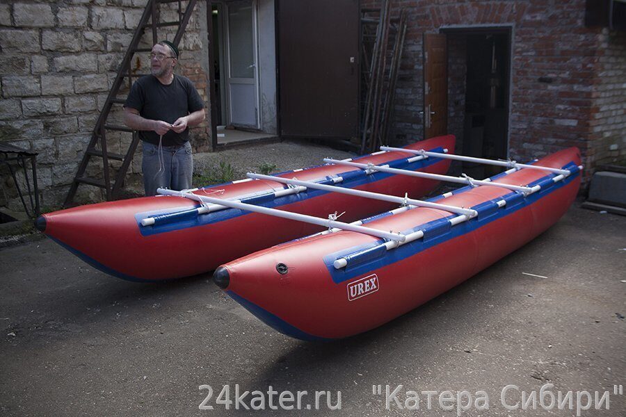 Катамаран туристический, четырехместный "Турист-4 ПВХ" UREX в ...