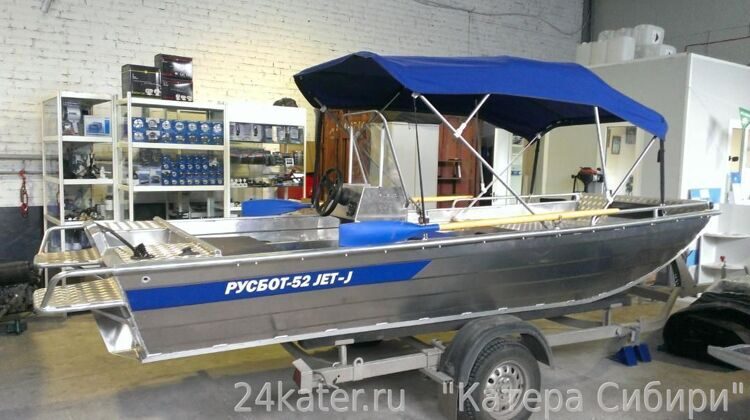 Русбот 52 Jon JET PRO (румпель)