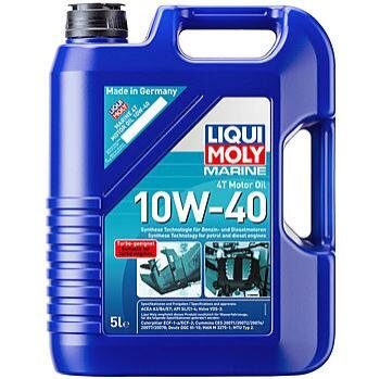 Масло 4Т LIQUI MOLY Marine Motor Oil, синтетическое 10W-40, 5л