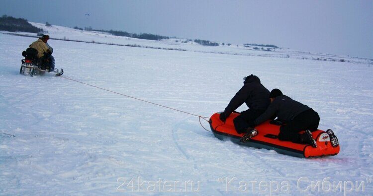 Сани надувные Rocket Sled, одноместные