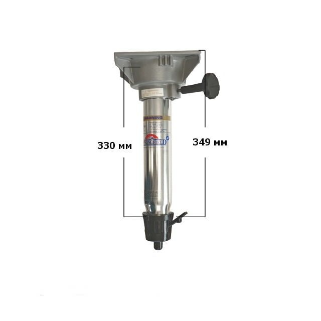 Стойка Taper-Lock 330 мм с креплением под сидение, используется с основаниями 3600002A и 1600010