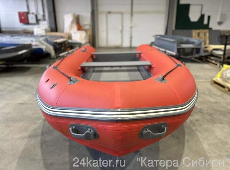 ROGER РИБ Gelium 4300 (ПНД), низкий борт, ПВХ конус