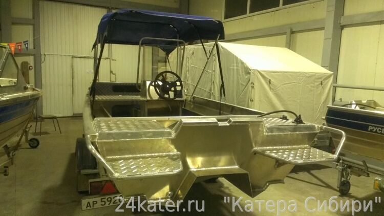 Русбот 52 Jon JET PRO (румпель)