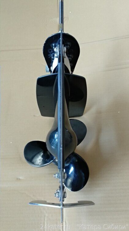 Защита редуктора для Suzuki DT9.9A/15A, DF8A, DF9.9B, DF9.9A/15A/20A, базовая, нержавеющая