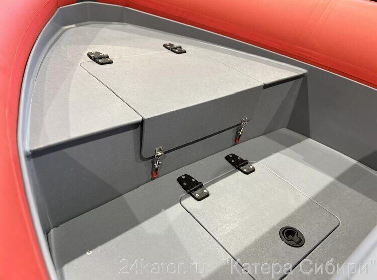ROGER РИБ Gelium 4300 (ПНД), низкий борт, ПВХ конус
