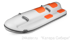 Сани надувные Rocket Sled, двухместные, белые