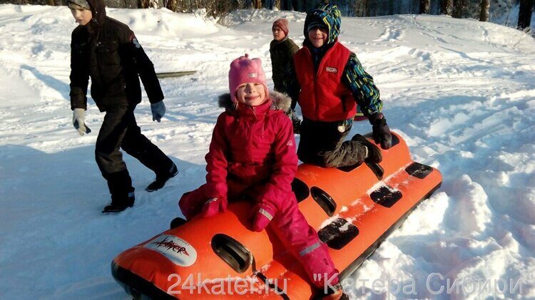 Сани надувные Rocket Sled, одноместные