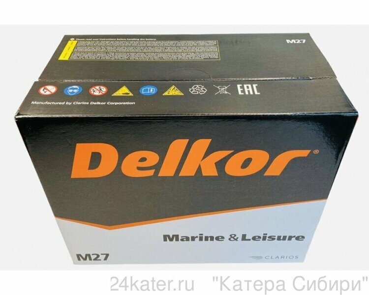 Аккумулятор Delkor M27 97 А*ч Стартерно-Тяговый