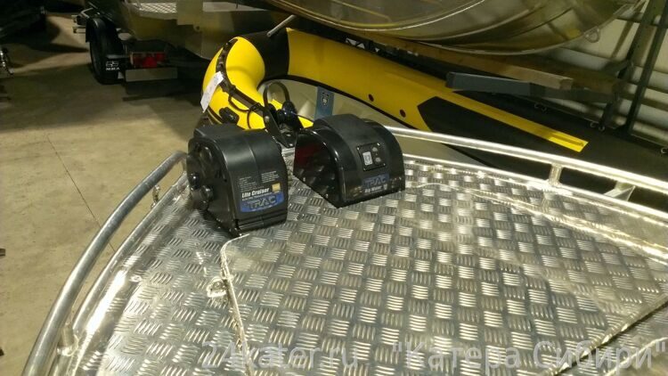 Лебедка якорная TRAC Big Water 45 (alum) RC с пультом ДУ