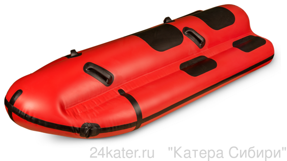 Сани надувные Rocket Sled, двухместные, красные Сани надувные Rocket Sled, двухместные, красные