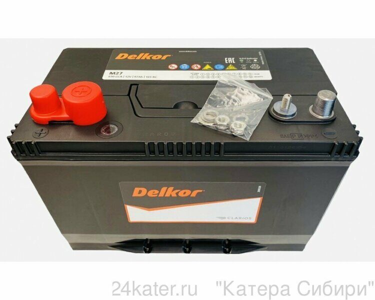 Аккумулятор Delkor M27 97 А*ч Стартерно-Тяговый