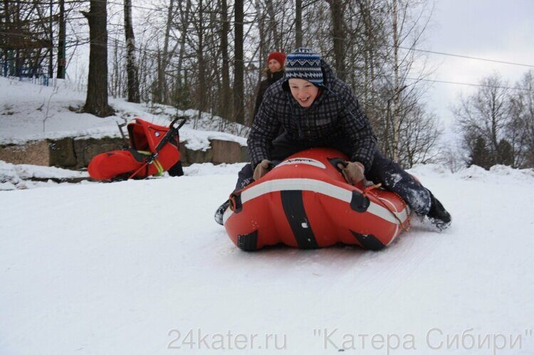 Сани надувные Rocket Sled, одноместные